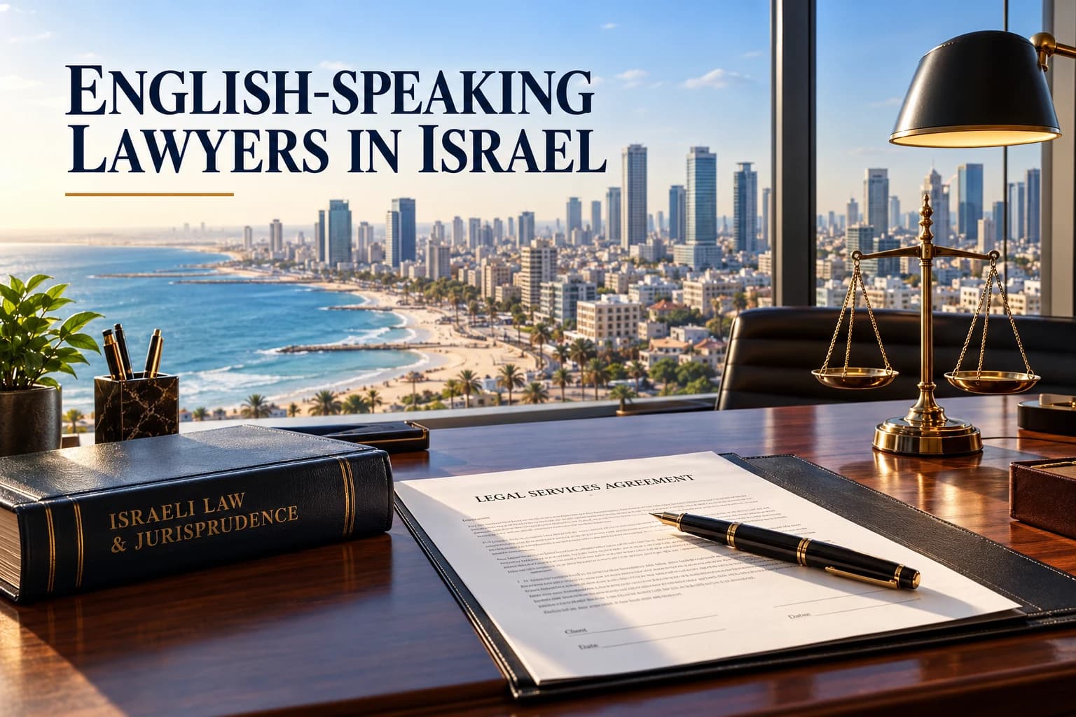 English-speaking Israeli lawyers providing legal counsel for international clients