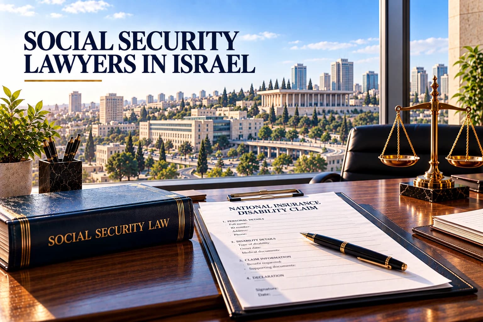 Social security lawyers in Israel assisting with Bituach Leumi medical claims
