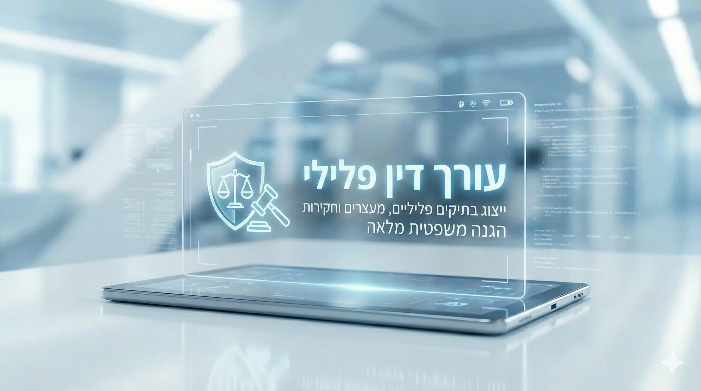 עורך דין פלילי