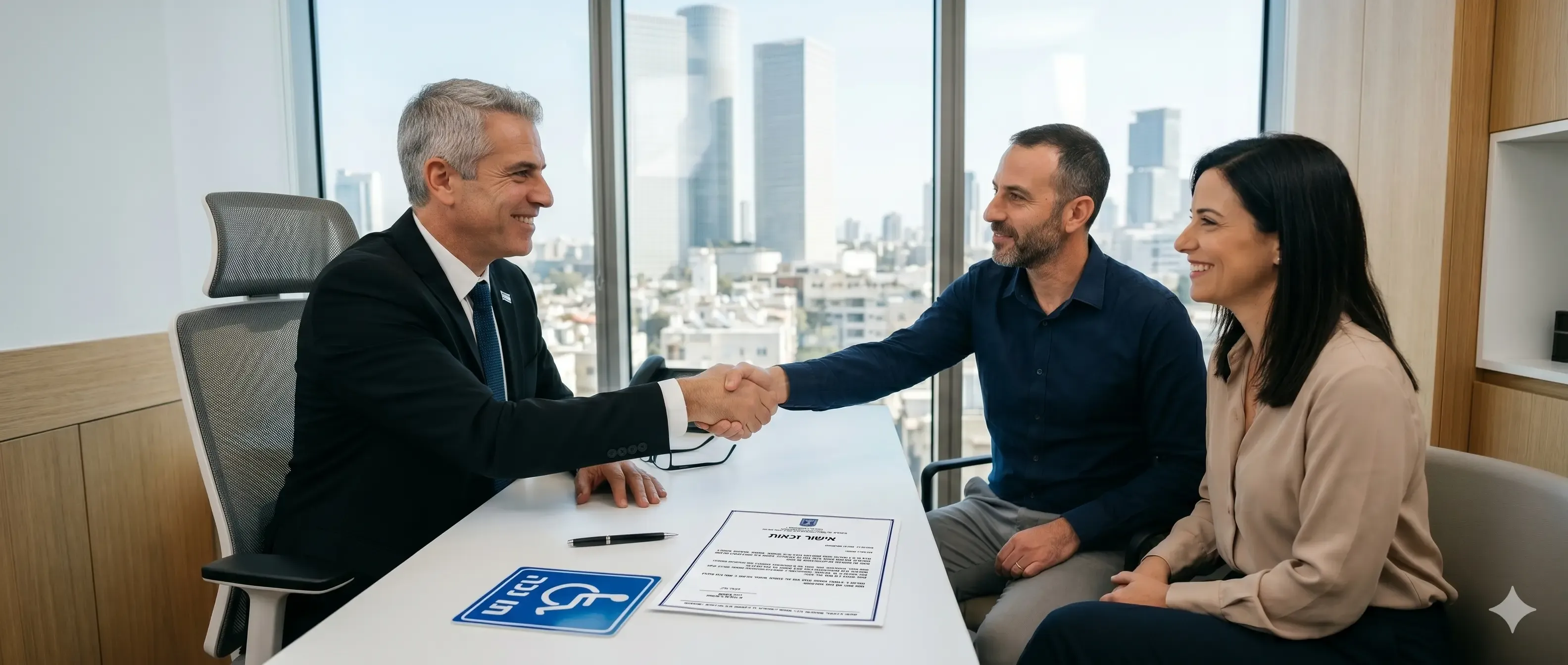 הוצאת תו נכה לרכב