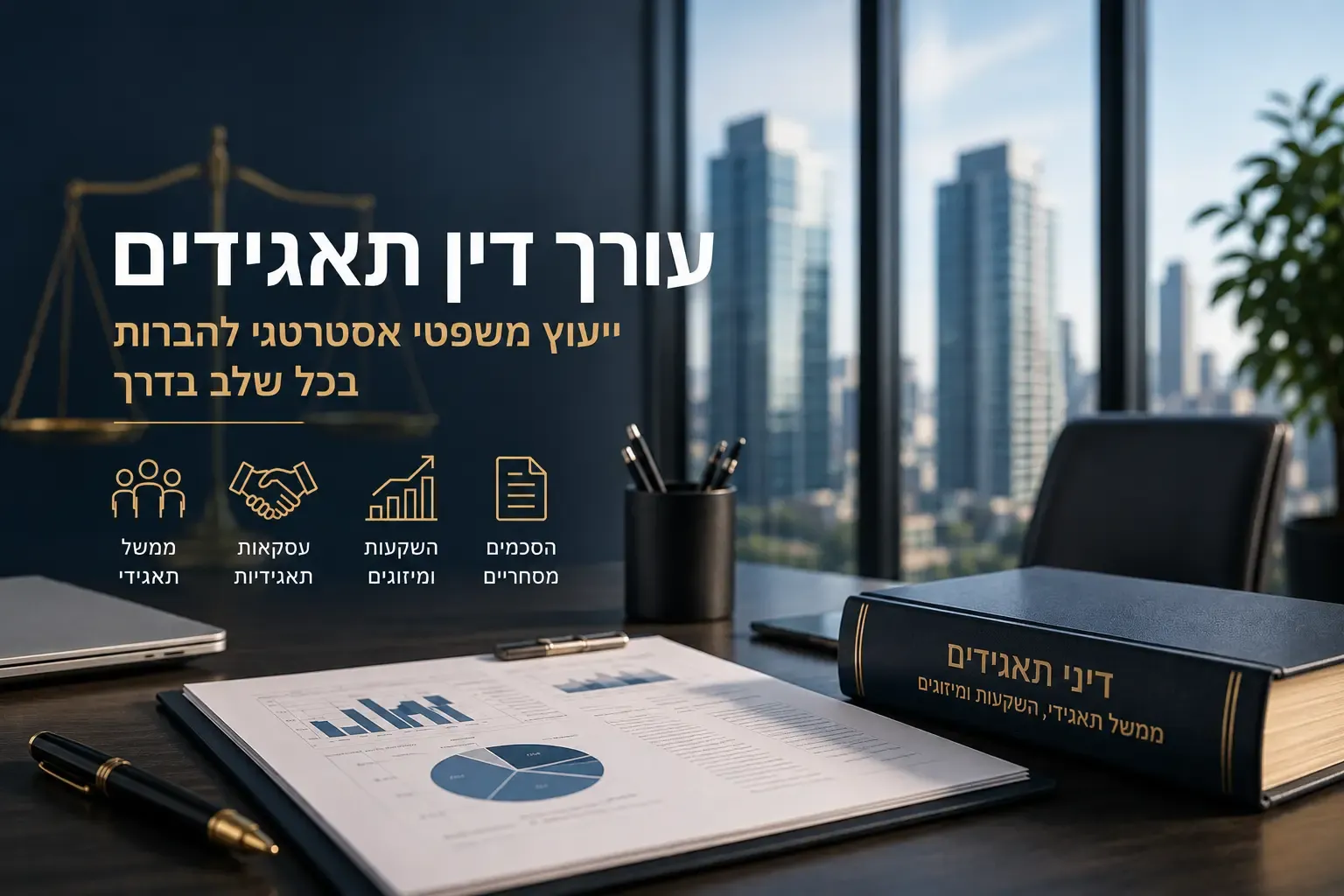 עורך דין תאגידים המספק ייעוץ וליווי משפטי לחברות בנושאי ממשל תאגידי, דירקטוריון ועסקאות