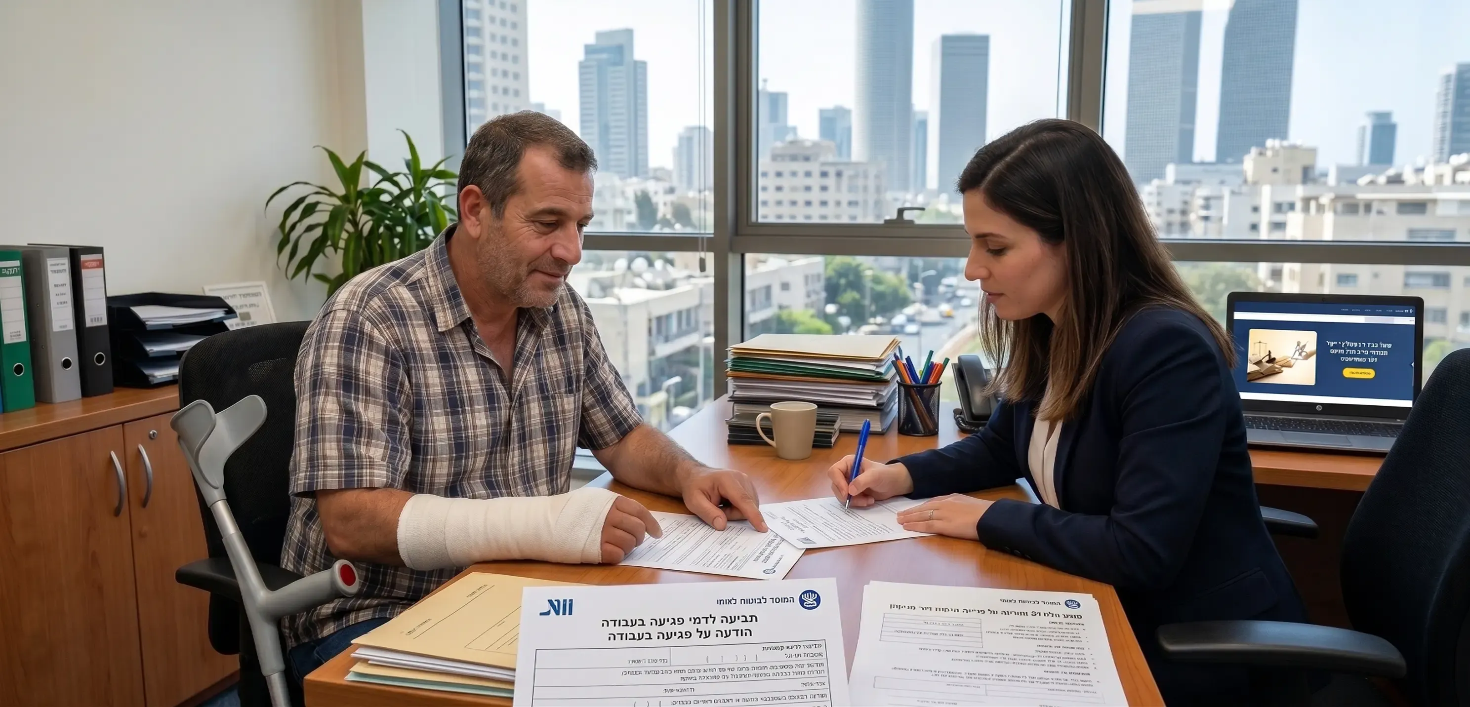 פגיעה בעבודה